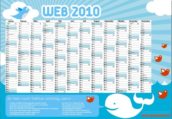 Twitterkalender 2010