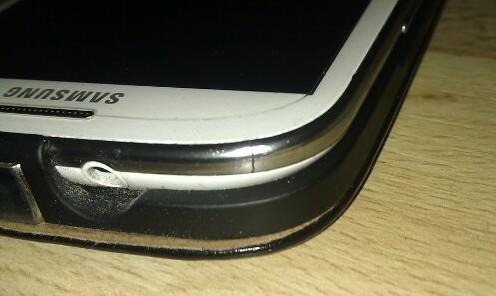 Samsung Galaxy S3: Foto vom Riss